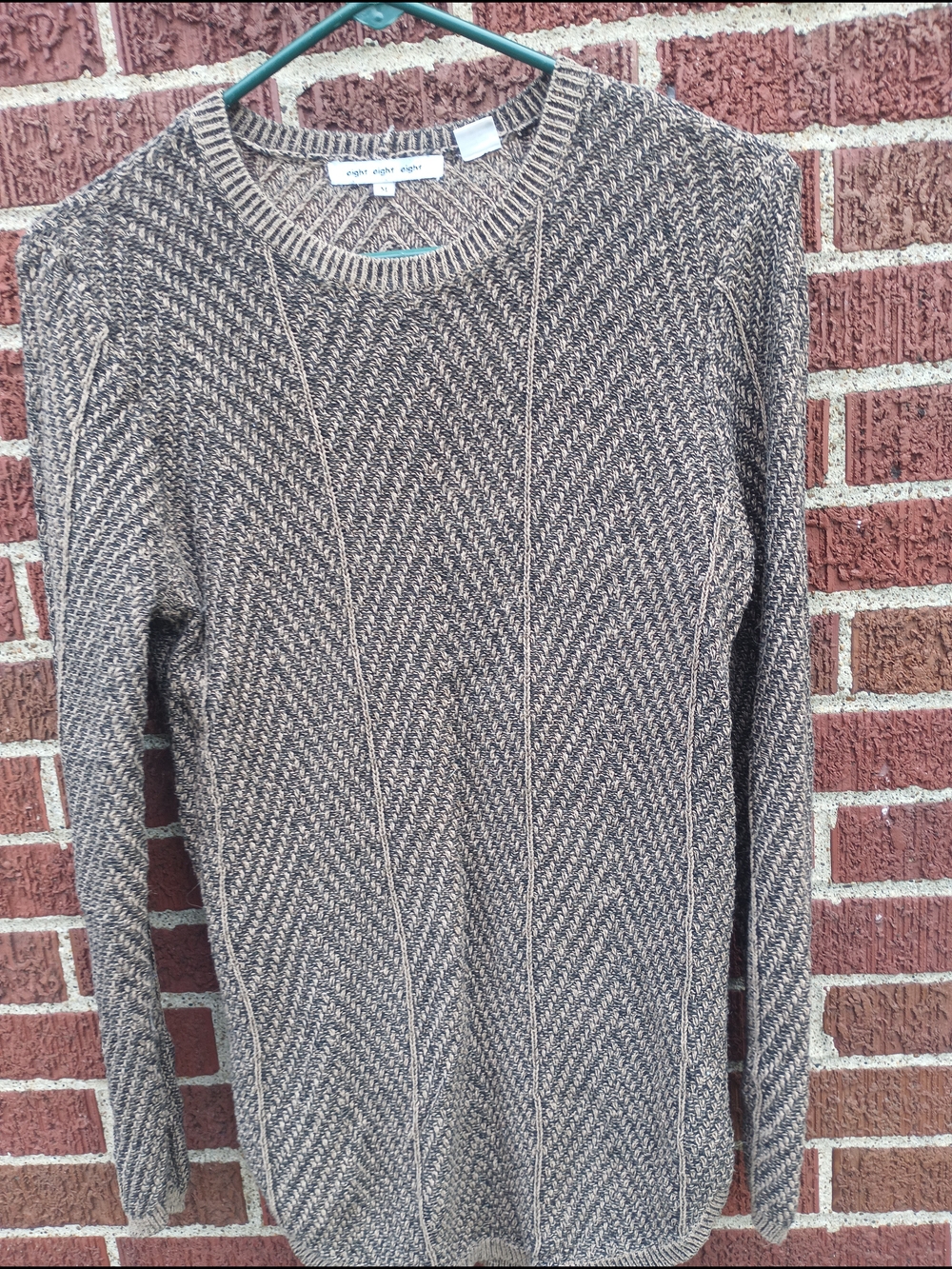 Eight Eight Eight Marled Crewneck Sweater